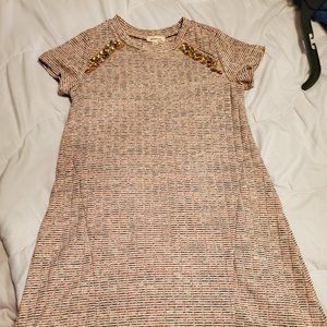 Girl short sleeves dress